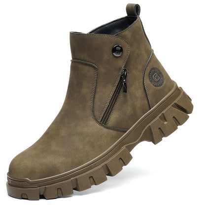 Welders' labor protection anti smashing and anti piercing work anti spark protection and safety shoes eprolo