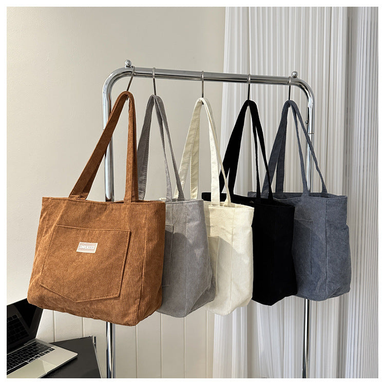 Corduroy shoulder crossbody bag eprolo