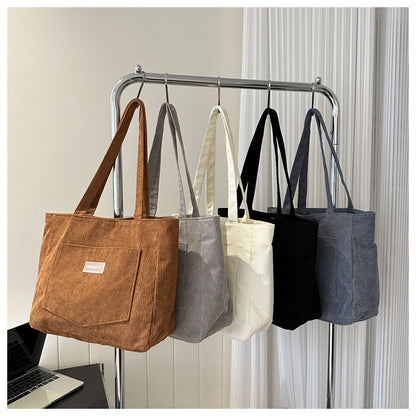 Corduroy shoulder crossbody bag eprolo