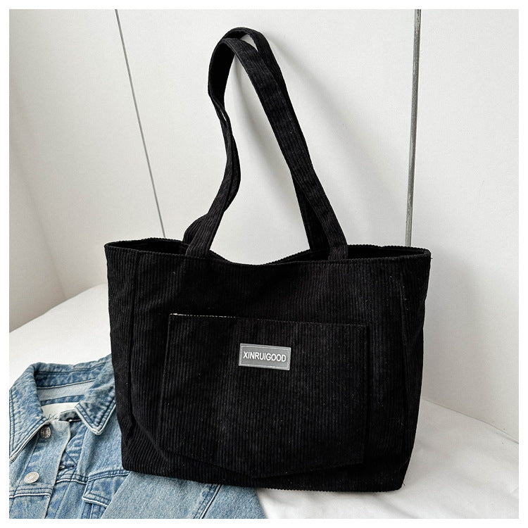 Corduroy shoulder crossbody bag eprolo