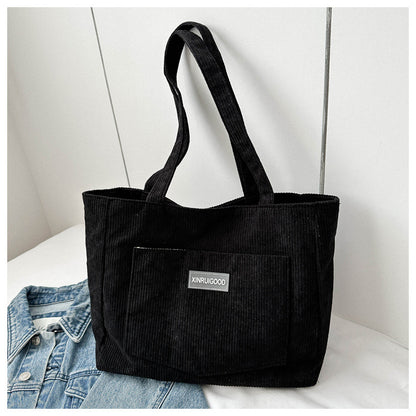 Corduroy shoulder crossbody bag eprolo
