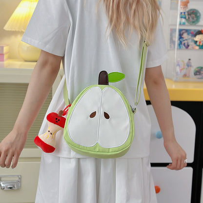 A multi-purpose red apple KT cat shoulder bag eprolo