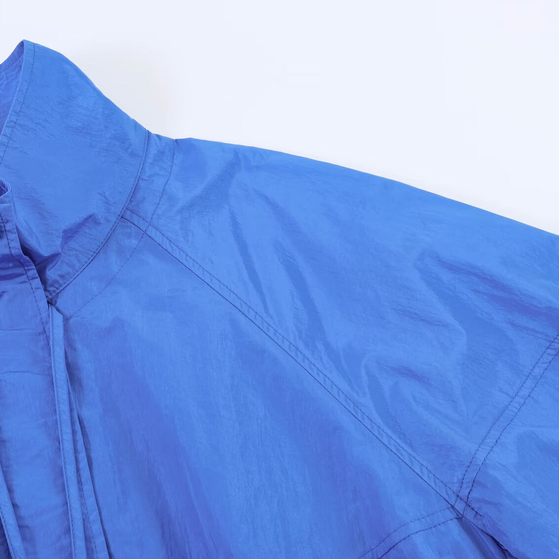 Casual versatile pleated nylon jacket eprolo