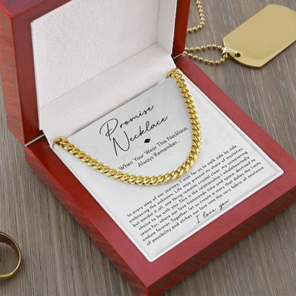 Stainless steel necklace with double-sided polished titanium steel chain eprolo
