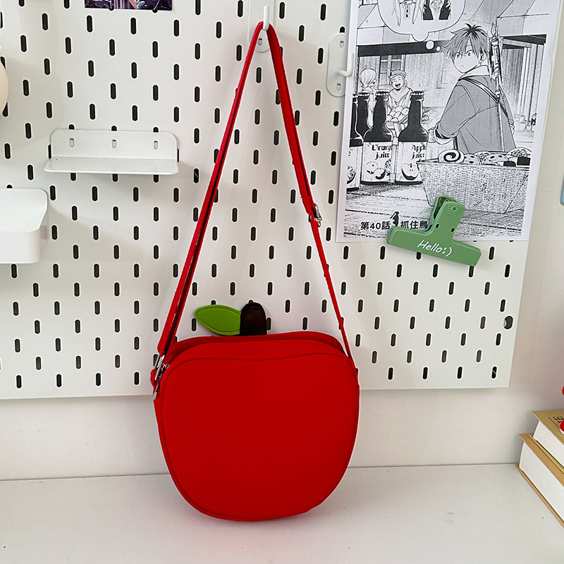A multi-purpose red apple KT cat shoulder bag eprolo