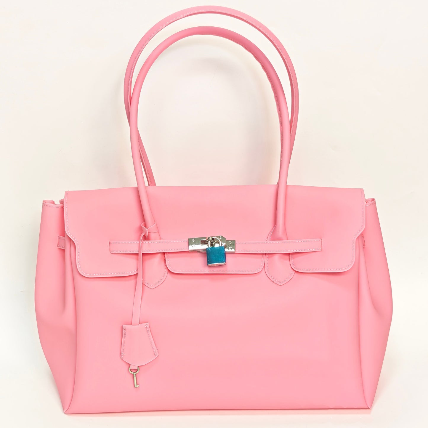 Jellyfirkin New Summer Style Kiiikiii Jelly Tote Shoulder Bag Large Capacity Underarm Bag eprolo