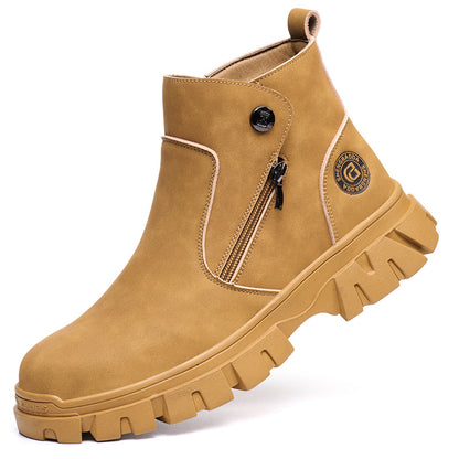 Welders' labor protection anti smashing and anti piercing work anti spark protection and safety shoes eprolo