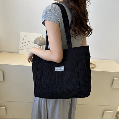 Corduroy shoulder crossbody bag eprolo