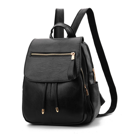 Soft leather backpack travel bag eprolo