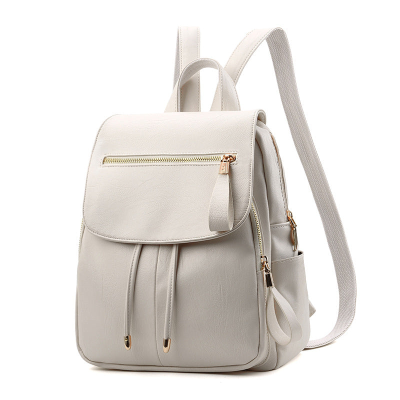 Soft leather backpack travel bag eprolo