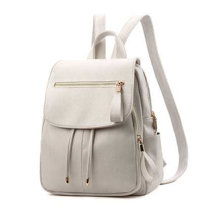 Soft leather backpack travel bag eprolo