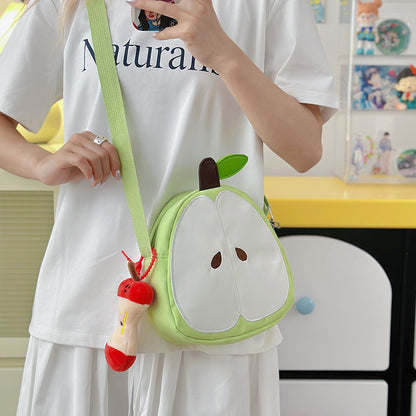 A multi-purpose red apple KT cat shoulder bag eprolo