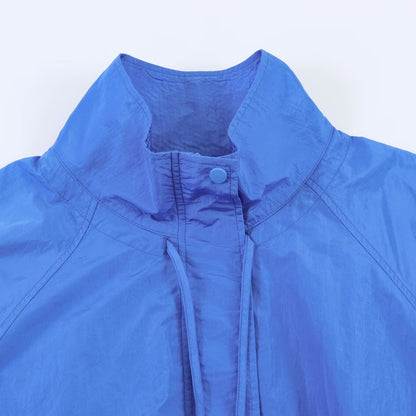 Casual versatile pleated nylon jacket eprolo