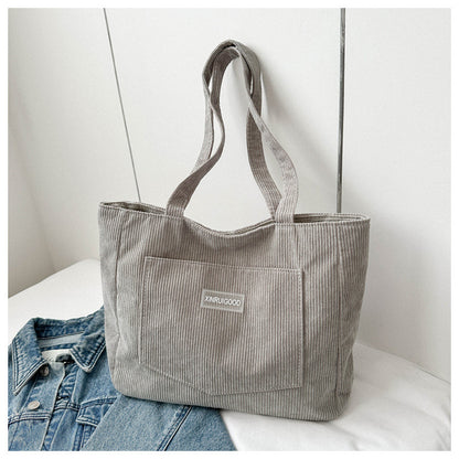 Corduroy shoulder crossbody bag eprolo