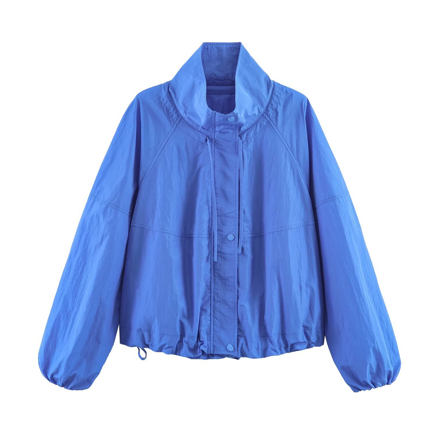 Casual versatile pleated nylon jacket eprolo