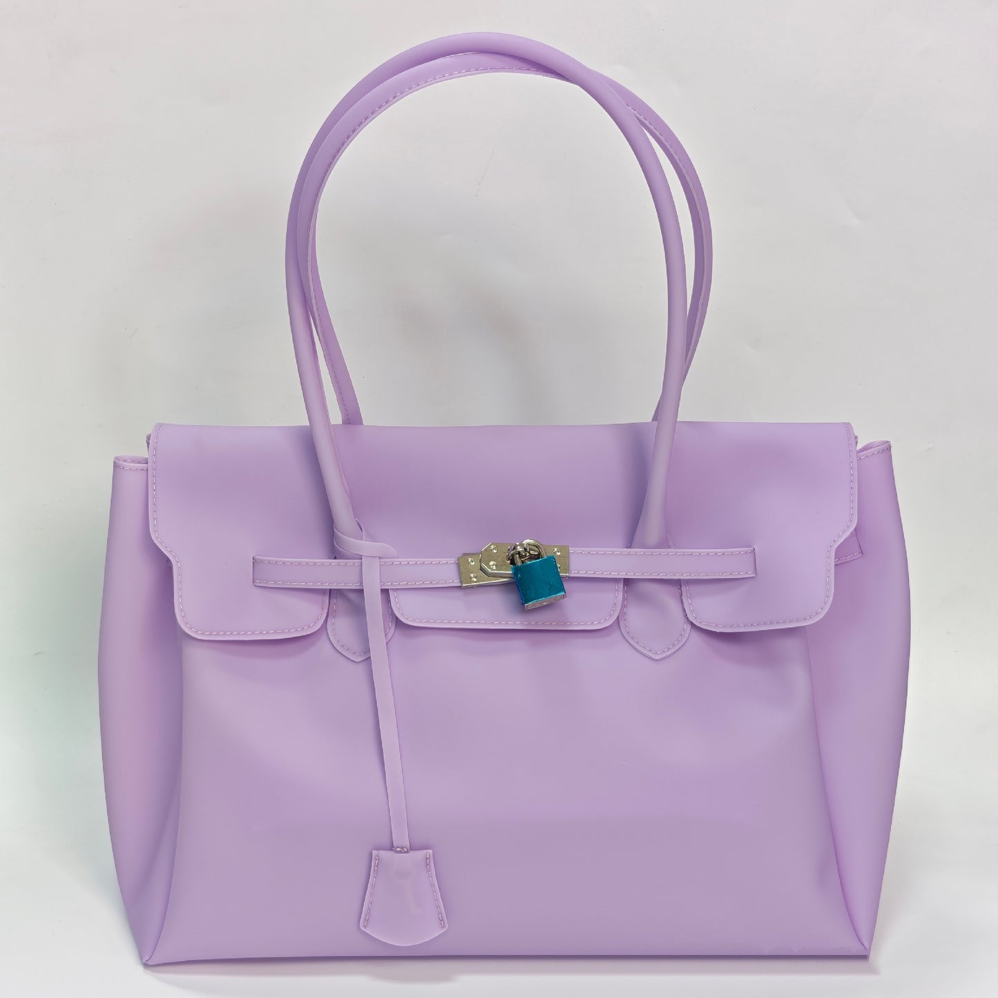 Jellyfirkin New Summer Style Kiiikiii Jelly Tote Shoulder Bag Large Capacity Underarm Bag eprolo