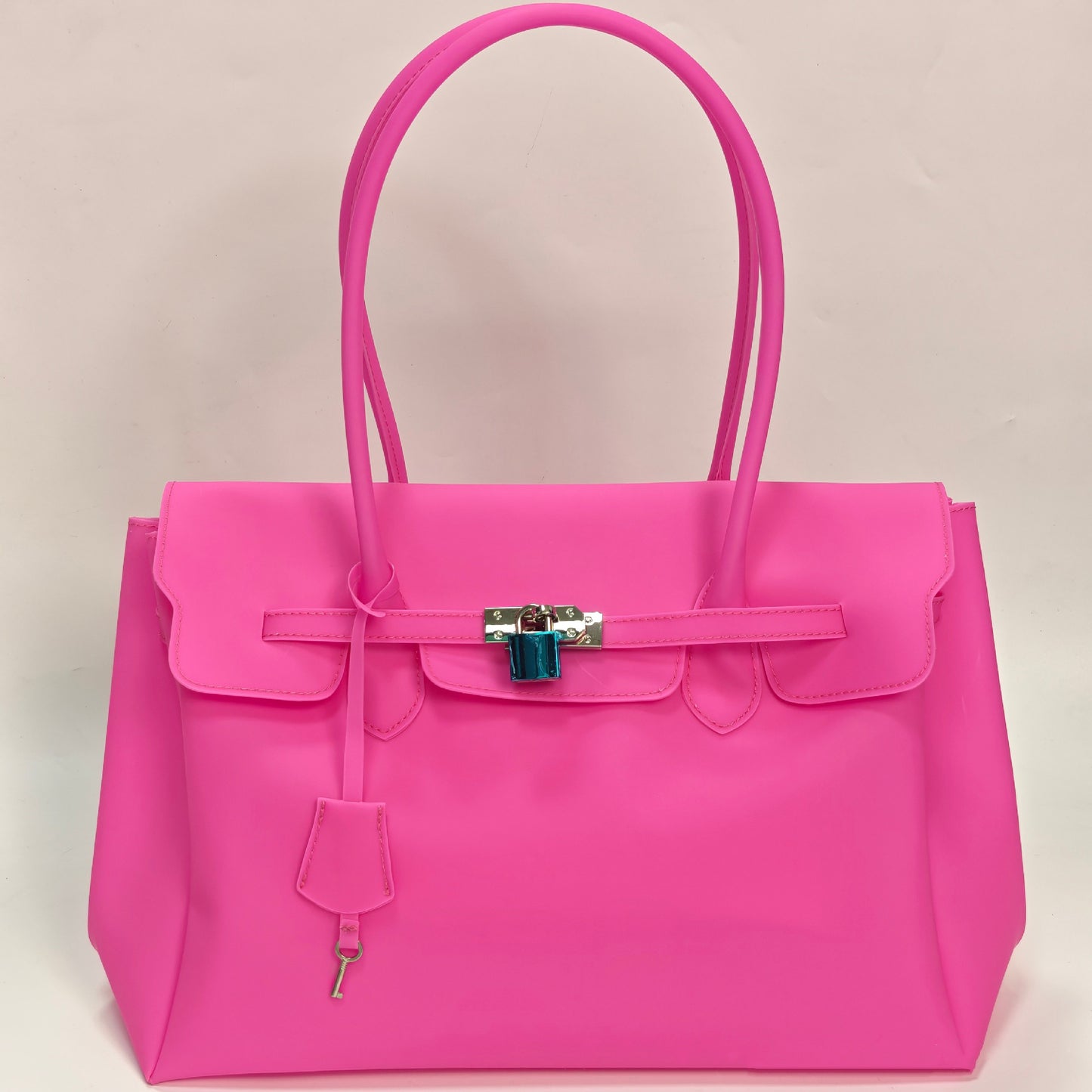 Jellyfirkin New Summer Style Kiiikiii Jelly Tote Shoulder Bag Large Capacity Underarm Bag eprolo