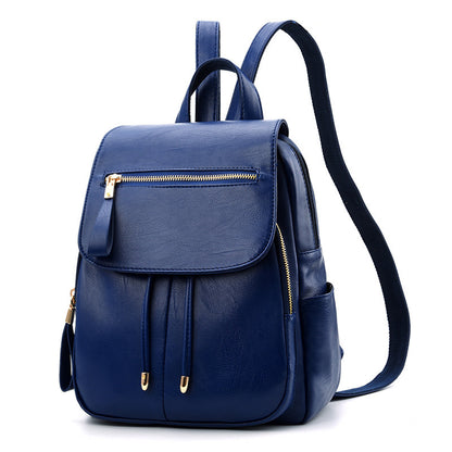 Soft leather backpack travel bag eprolo