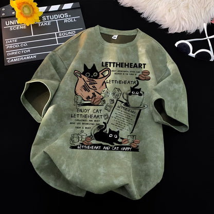 Tie-Dye Short Sleeve T-Shirt for Men eprolo